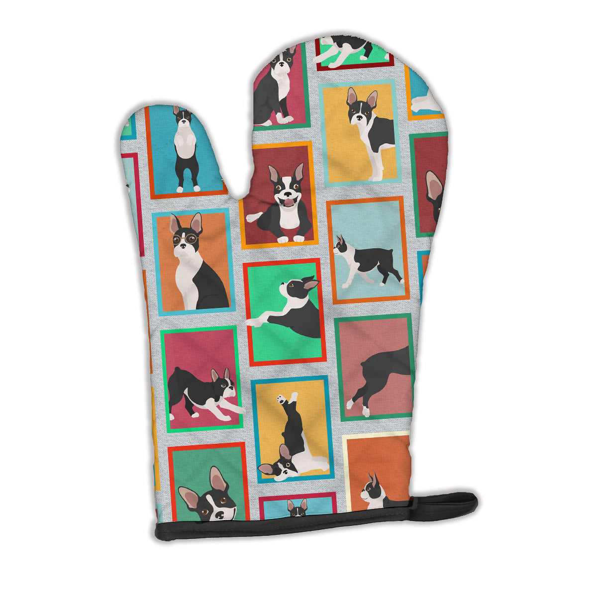 Lots of Boston Terrier Oven Mitt  the-store.com.