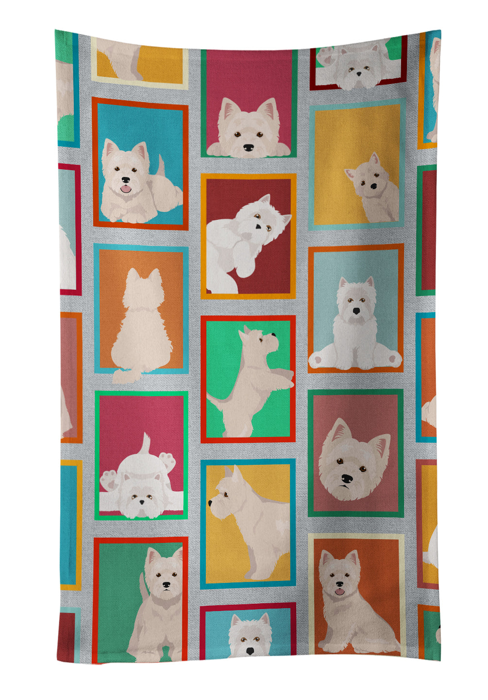 Buy this Lots of Westie Kitchen Towel