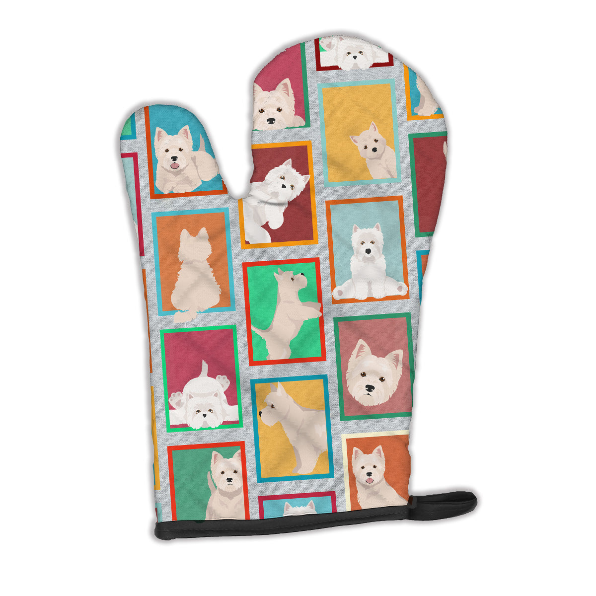 Lots of Westie Oven Mitt  the-store.com.