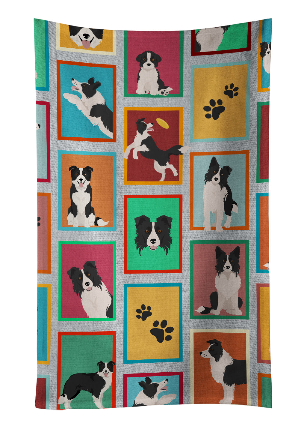 Buy this Lots of Border Collie Kitchen Towel