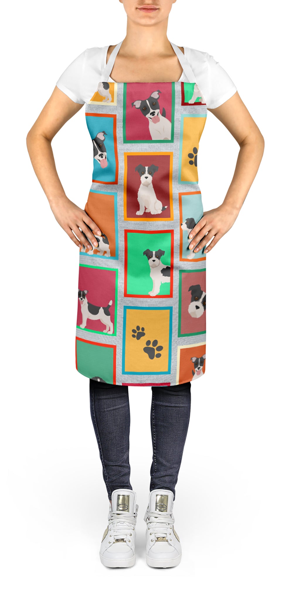 Lots of Jack Russell Terrier Apron  the-store.com.