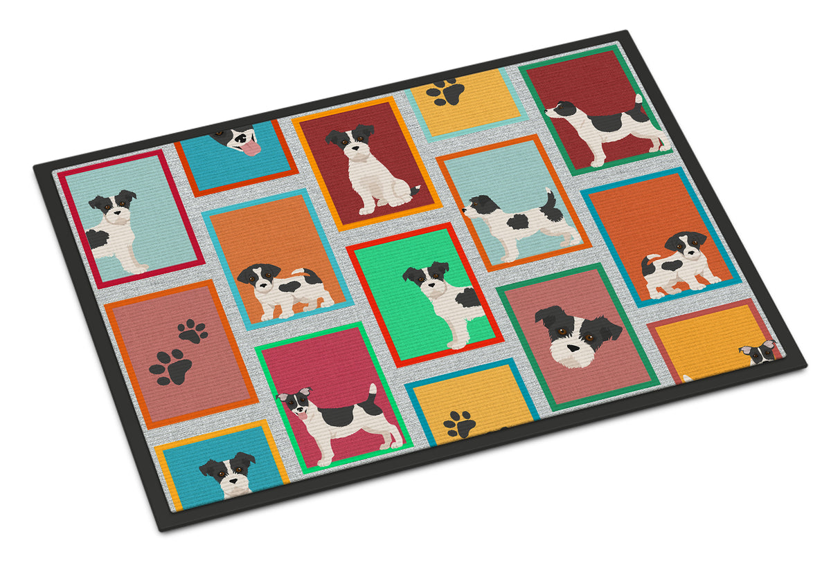 Buy this Lots of Jack Russell Terrier Indoor or Outdoor Mat 24x36