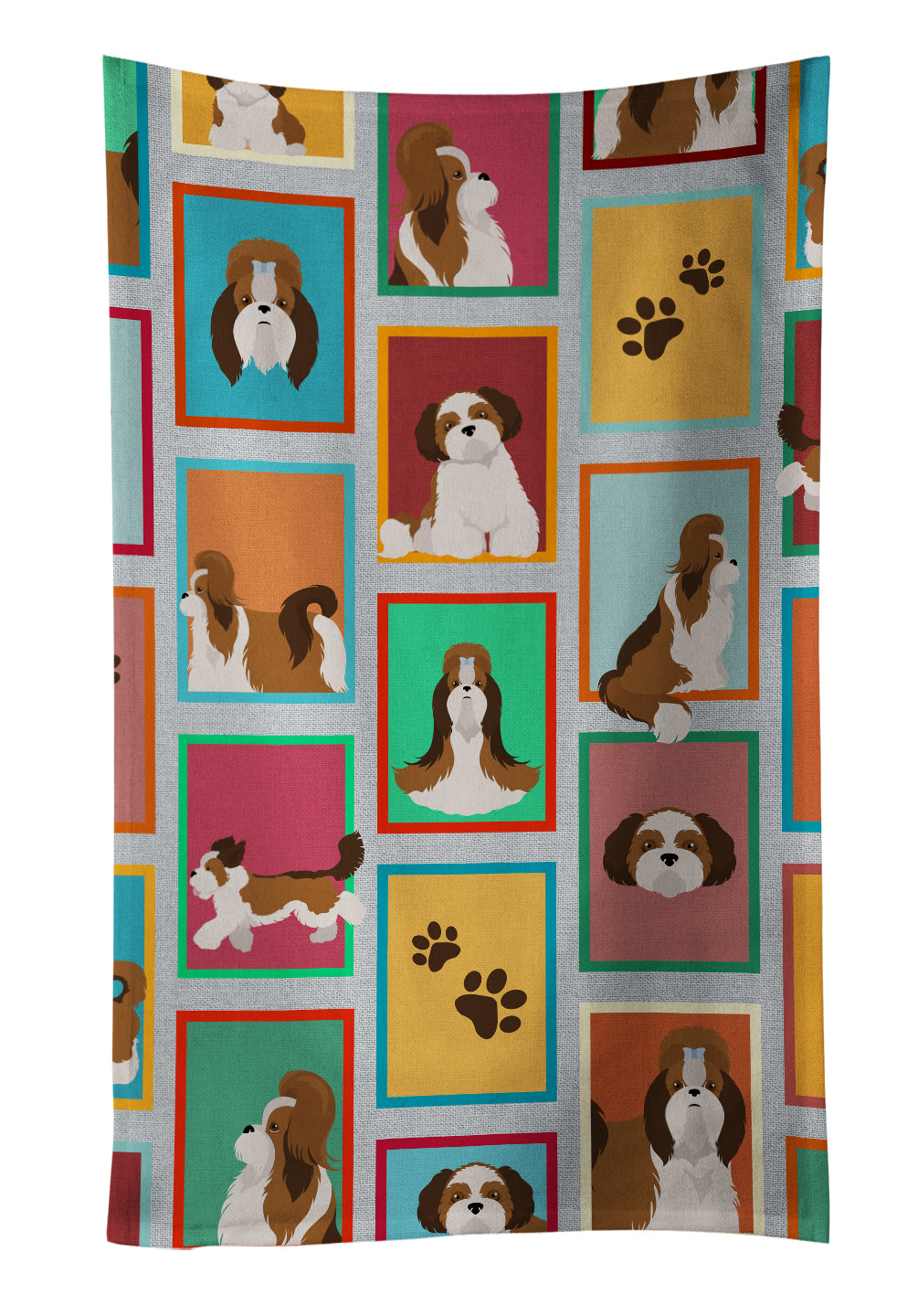 Buy this Lots of Shih Tzu Kitchen Towel