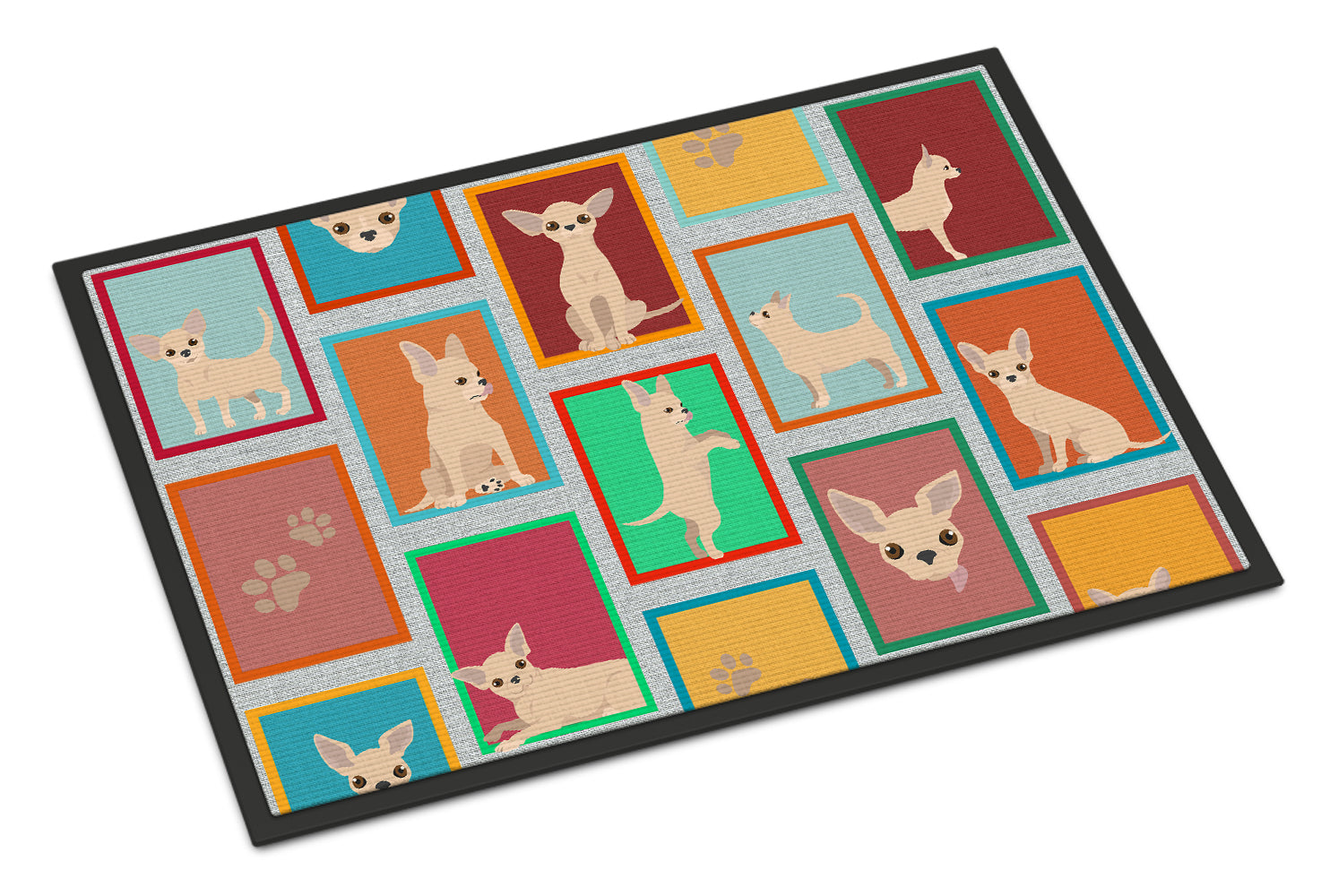 Buy this Lots of Chihuahua Indoor or Outdoor Mat 24x36