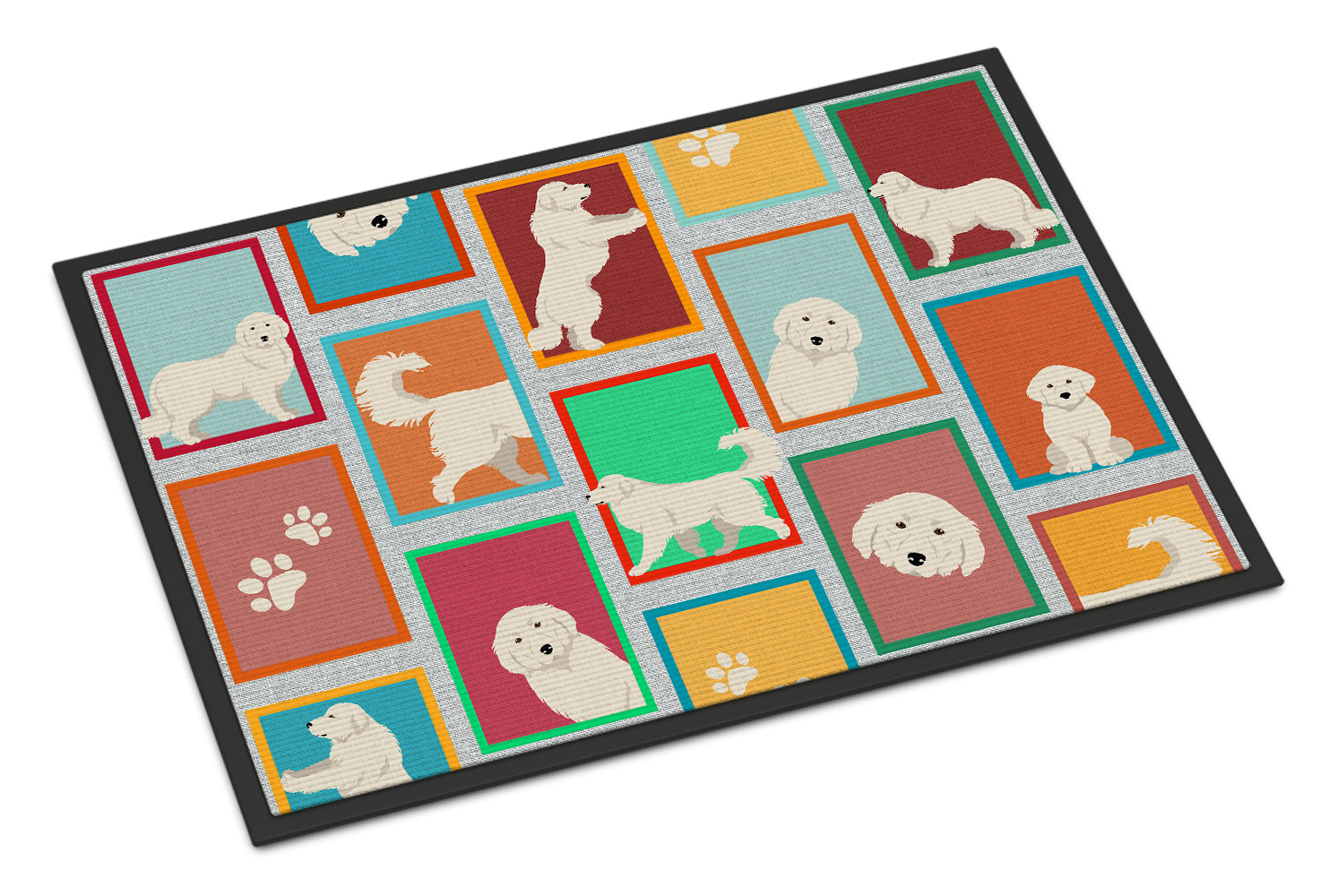 Buy this Lots of Great Pyrenees Indoor or Outdoor Mat 18x27