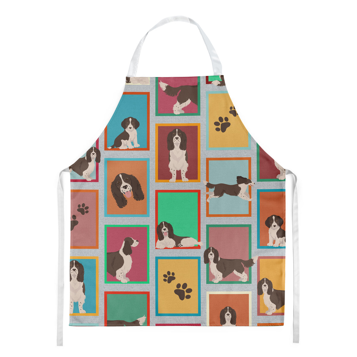 Lots of Liver English Springer Spaniel Apron  the-store.com.