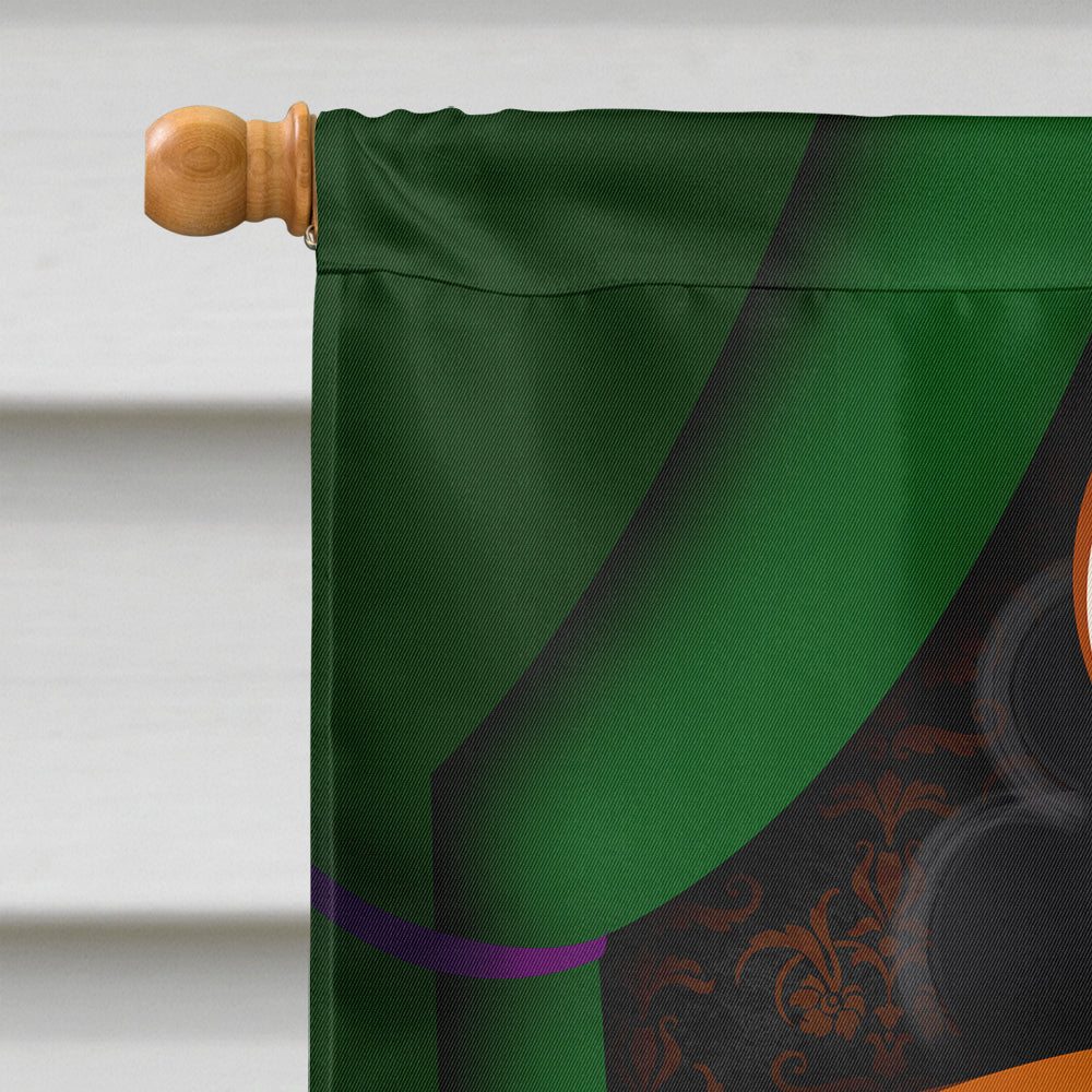 Pit Bull Terrier Halloween House Flag