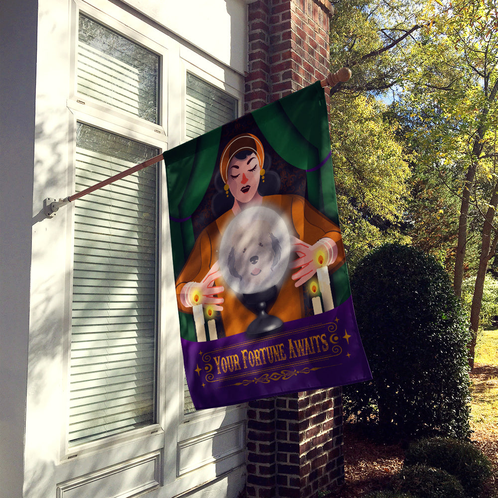 Buy this Old English Sheepdog Halloween House Flag