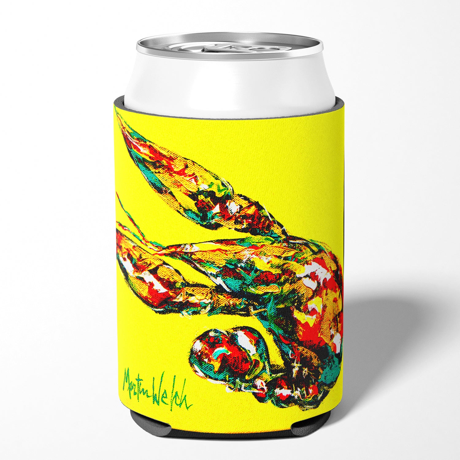 Crawfish Craw Time Can or Bottle Beverage Insulator Hugger.