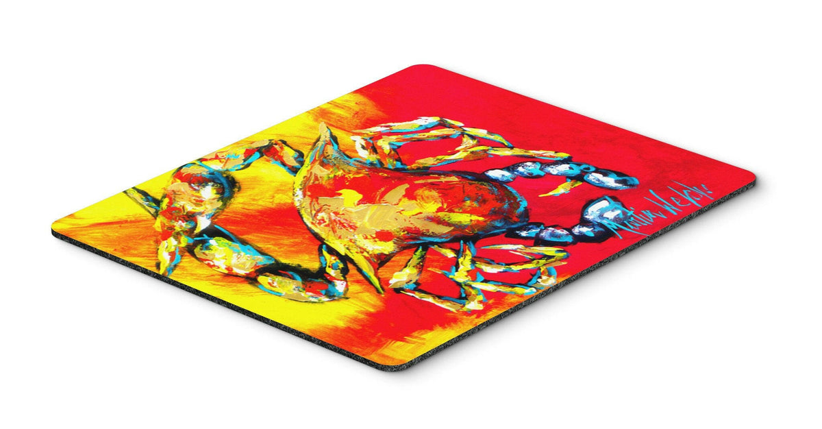 Crab Hot Dang Mouse Pad, Hot Pad or Trivet by Caroline&#39;s Treasures