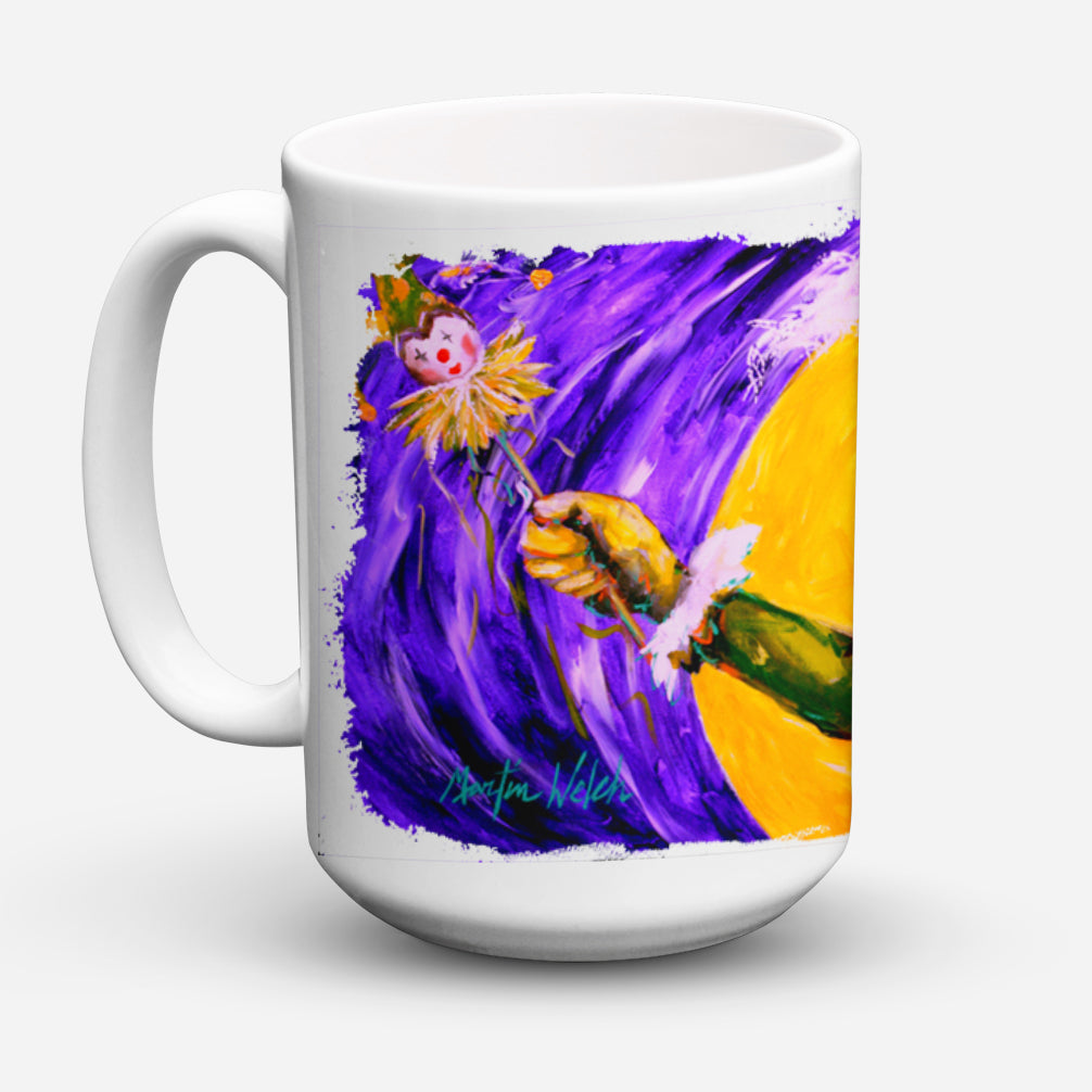 Mardi Gras Hey Mister Dishwasher Safe Microwavable Ceramic Coffee Mug 15 ounce MW1109CM15  the-store.com.