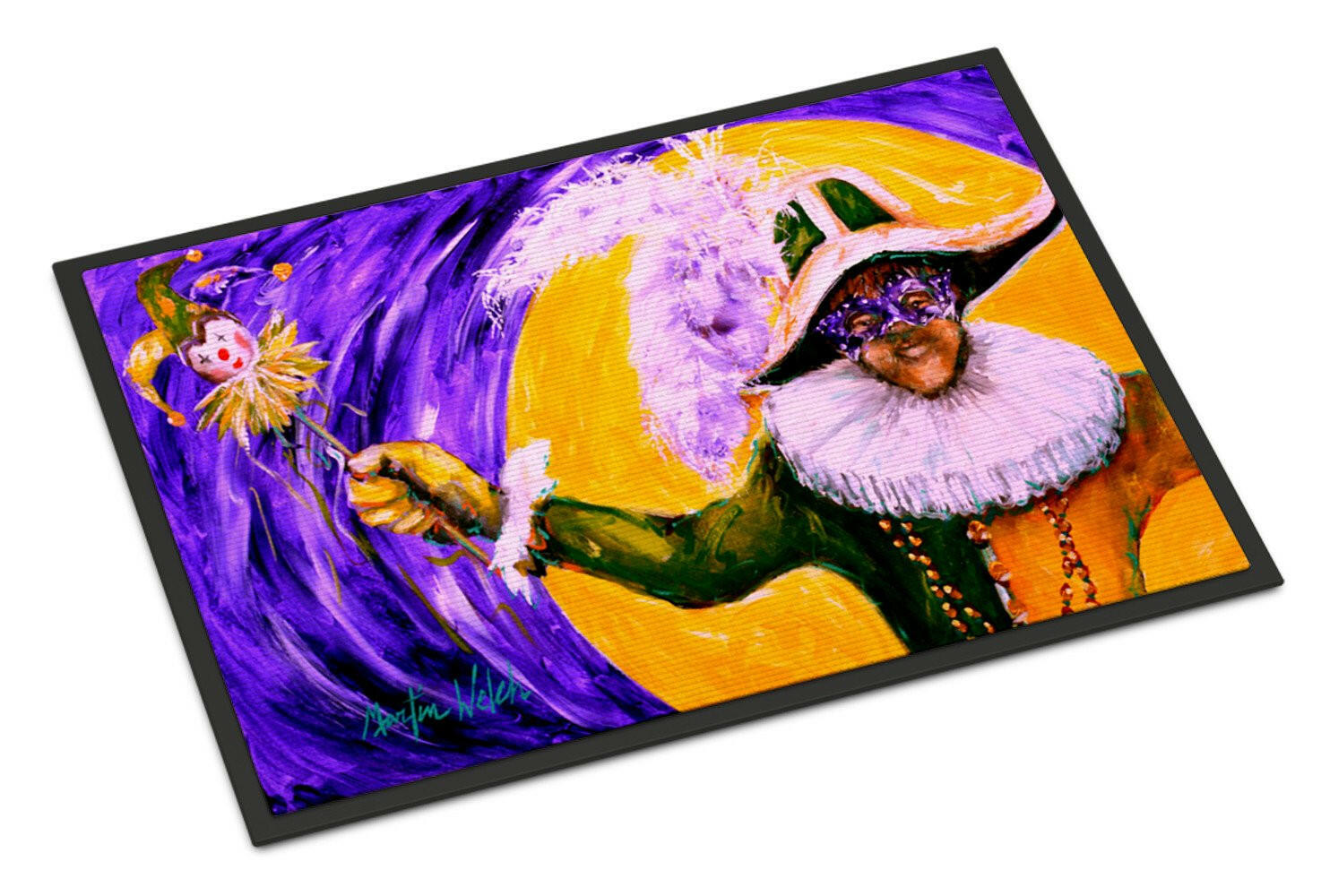 Mardi Gras Hey Mister Indoor or Outdoor Mat 24x36 Doormat - the-store.com