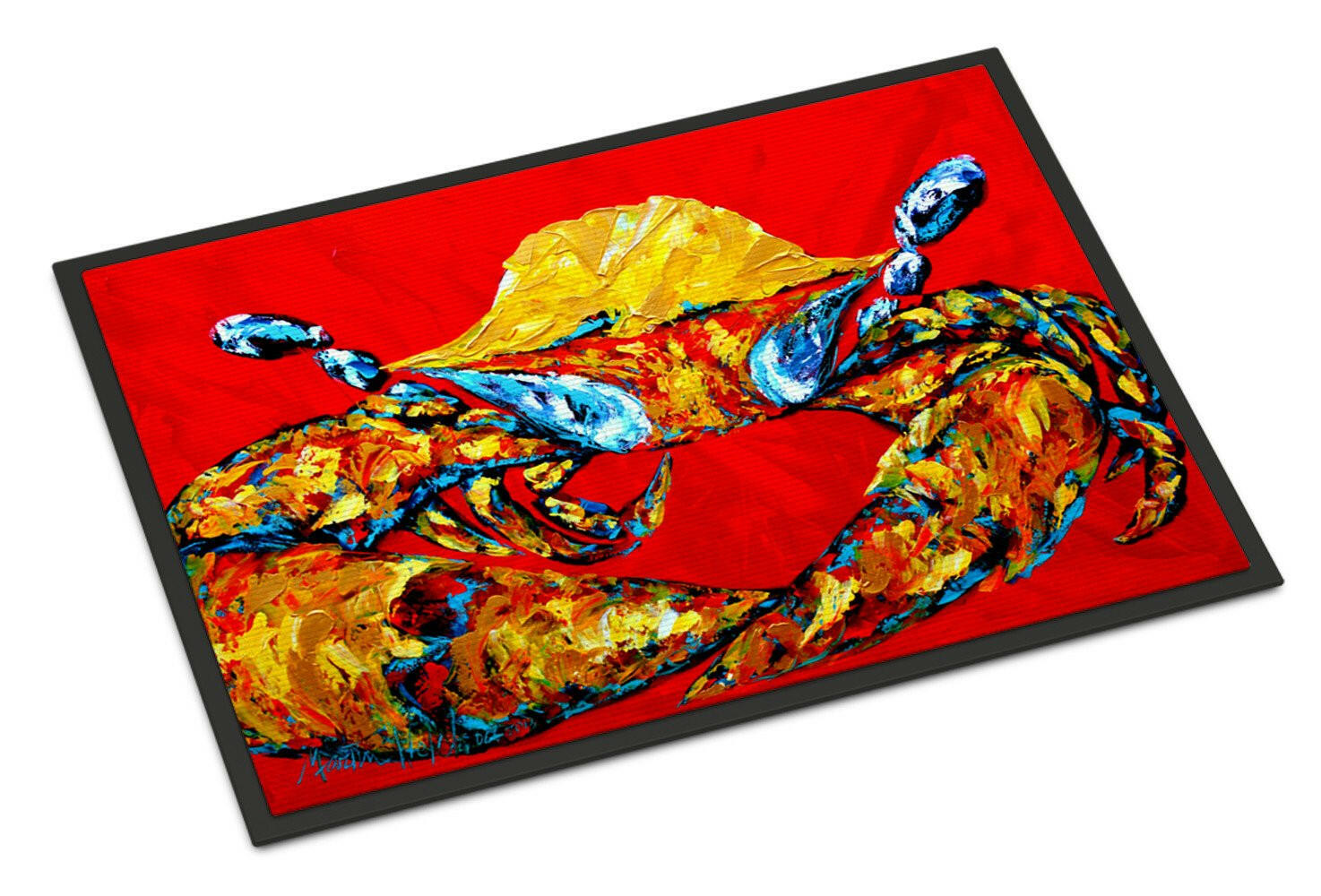 Crab Fat and Sassy Indoor or Outdoor Mat 24x36 Doormat - the-store.com