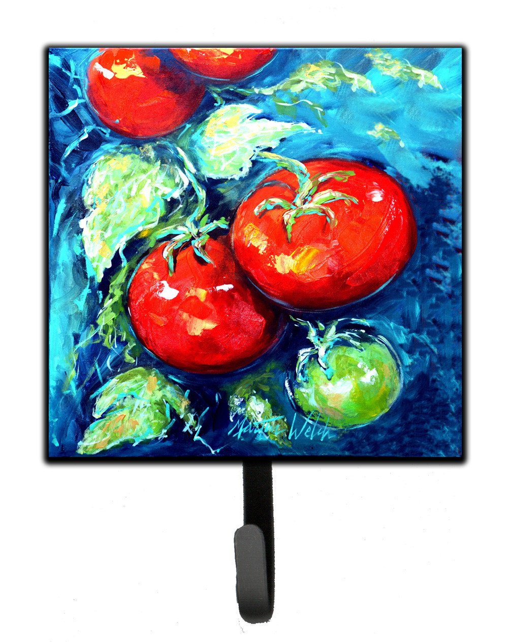 Vegetables - Tomatoes on the vine Leash or Key Holder MW1148SH4 by Caroline&#39;s Treasures