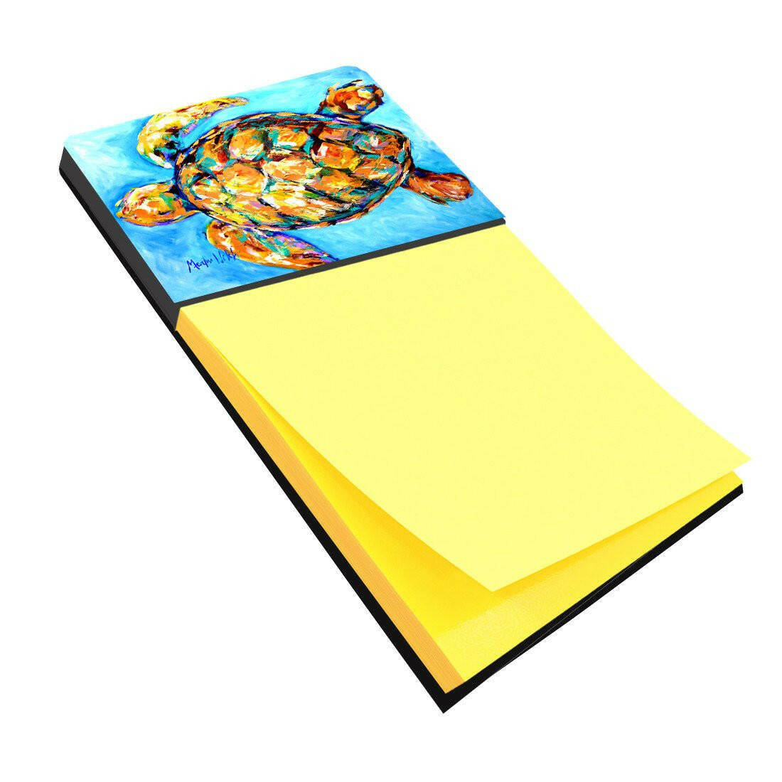 Sand Dance Turtle Refiillable Sticky Note Holder or Postit Note Dispenser MW1150SN by Caroline&#39;s Treasures