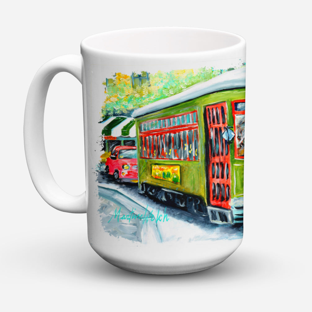 Street Car Dishwasher Safe Microwavable Ceramic Coffee Mug 15 ounce MW1152CM15  the-store.com.