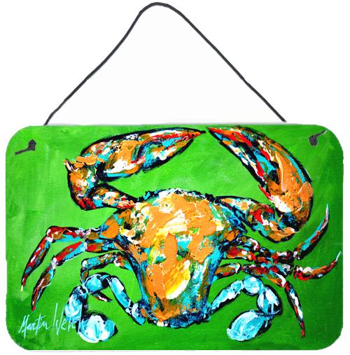 Wide Load Crab Aluminium Metal Wall or Door Hanging Prints by Caroline&#39;s Treasures