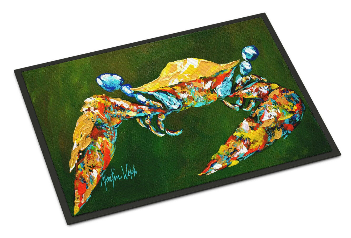 Go Green Crab Indoor or Outdoor Mat 24x36 - the-store.com