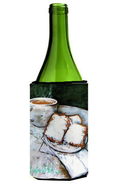 Beignets Breakfast Delight Wine Bottle Beverage Insulator Hugger MW1189LITERK by Caroline's Treasures