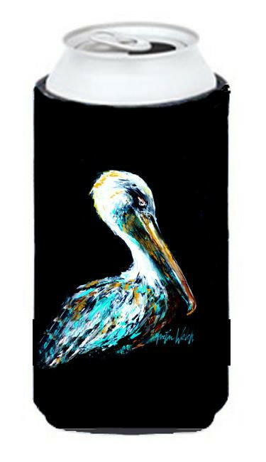 Dressed in Black Pelican Tall Boy Beverage Insulator Hugger MW1195TBC by Caroline's Treasures