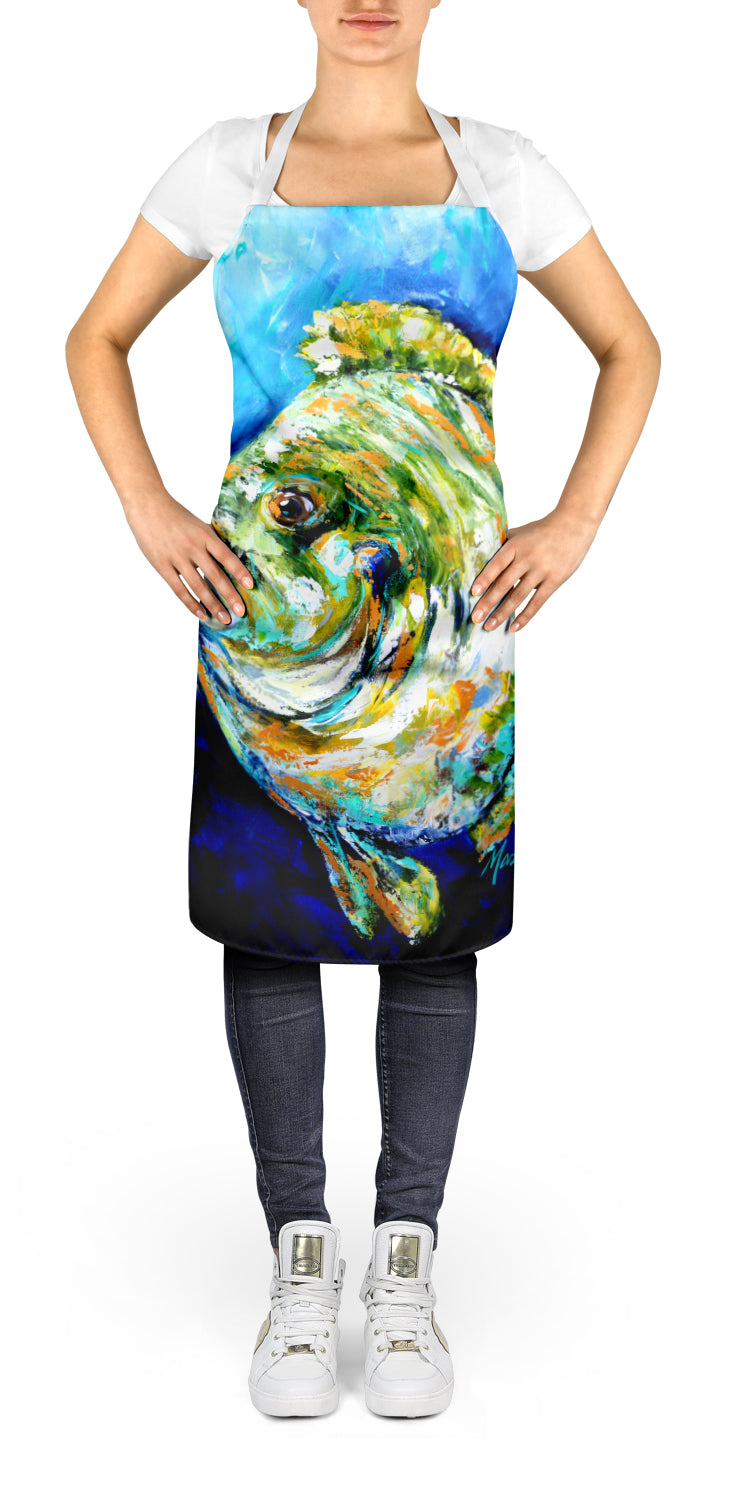 Lucky Blue Gill Fish Apron MW1199APRON - the-store.com