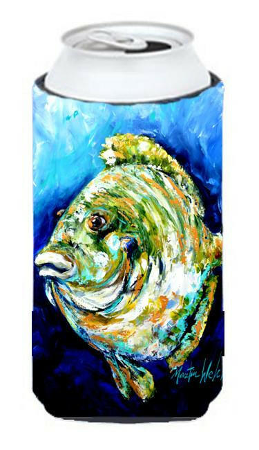 Lucky Blue Gill Fish Tall Boy Beverage Insulator Hugger MW1199TBC by Caroline&#39;s Treasures