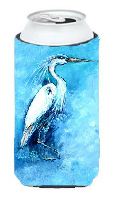 Standing Gaurd Egret Tall Boy Beverage Insulator Hugger MW1202TBC by Caroline&#39;s Treasures