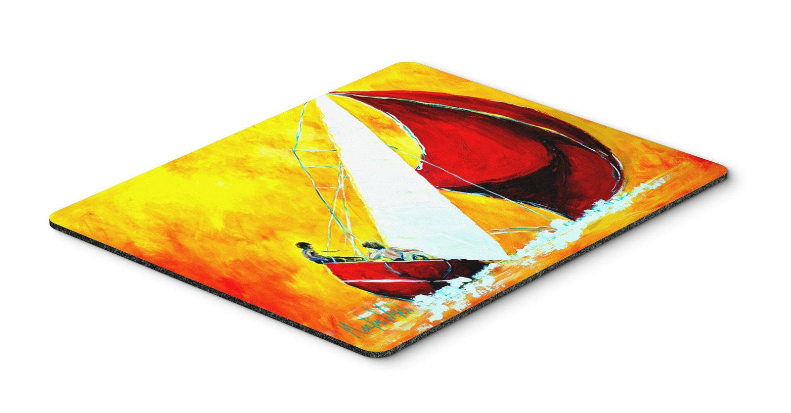 Sailboat Break Away Mouse Pad, Hot Pad or Trivet MW1211MP by Caroline's Treasures