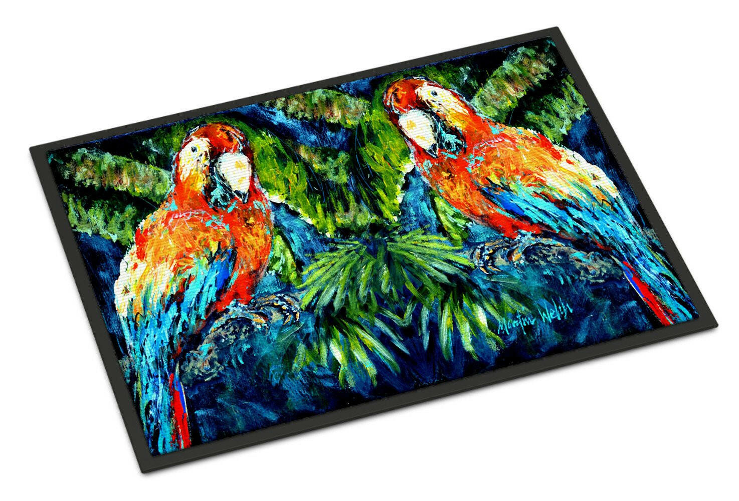 Parrots Yo Yo Mama Indoor or Outdoor Mat 24x36 MW1216JMAT - the-store.com