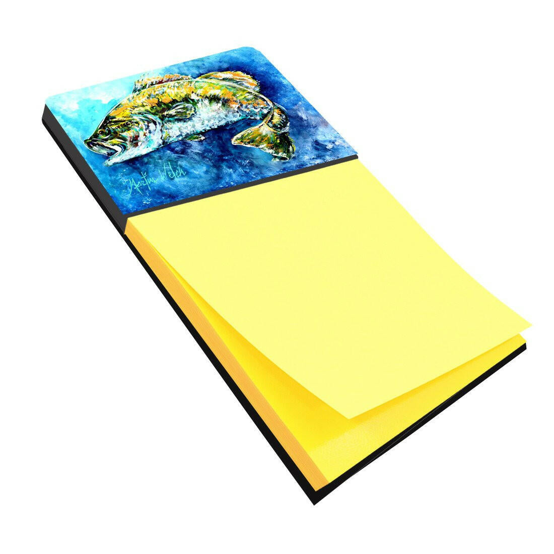 Bobby the Best Bass Sticky Note Holder MW1220SN by Caroline&#39;s Treasures