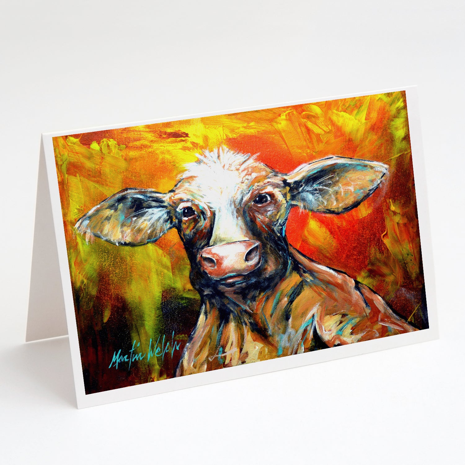 Buy this Another Happy Cow Greeting Cards Pack of 8