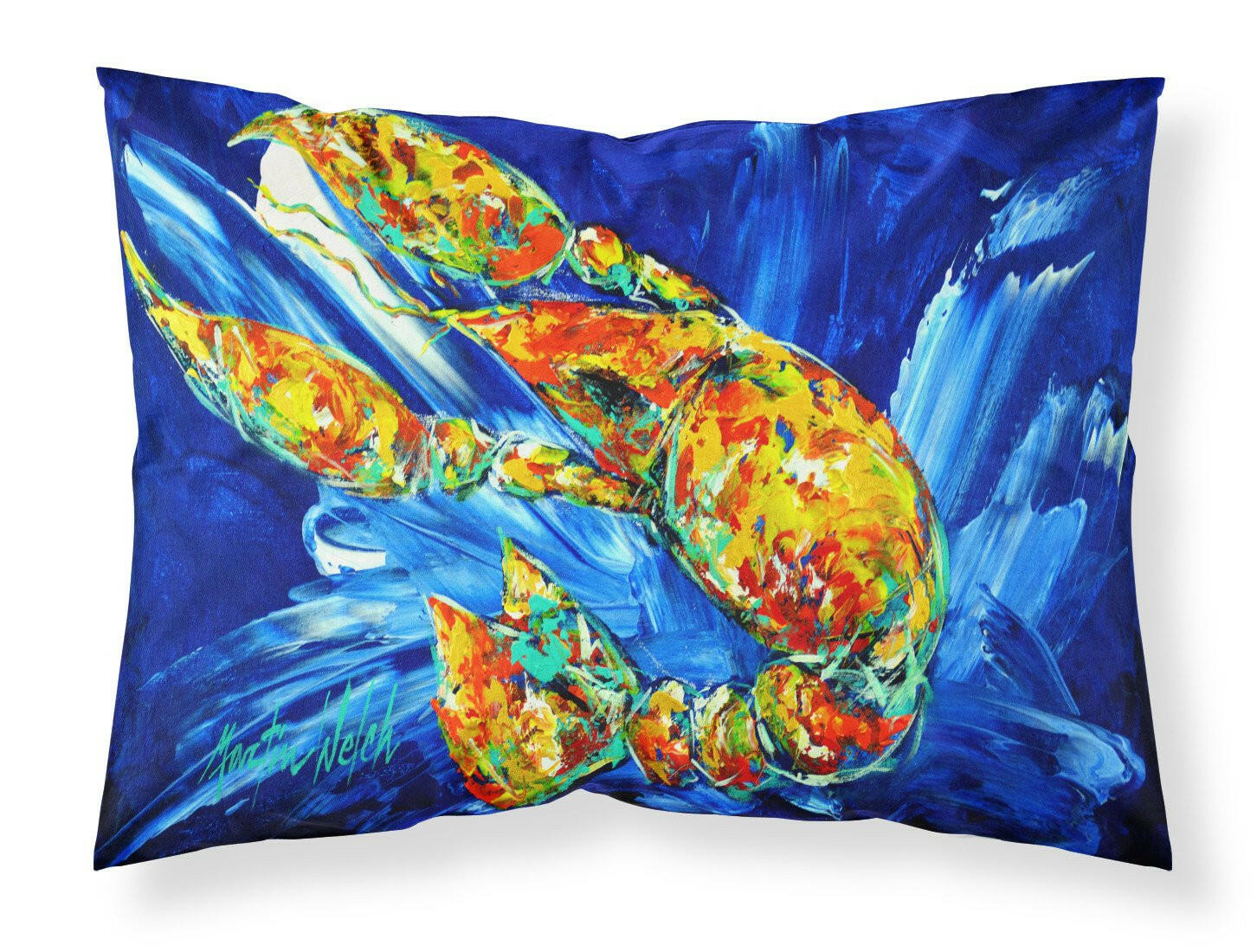 Not your Plano Crawfish Fabric Standard Pillowcase MW1228PILLOWCASE by Caroline's Treasures