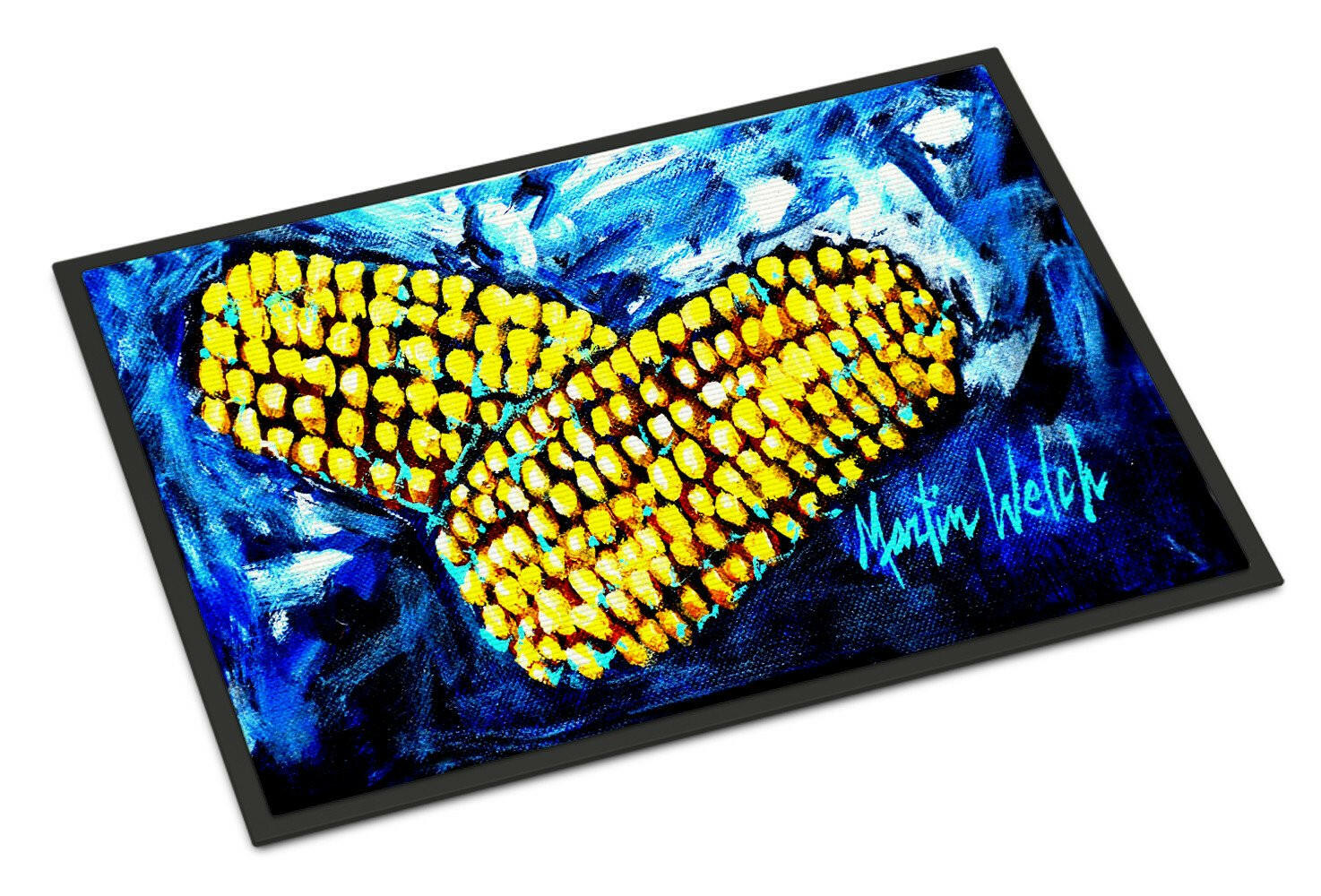 Two Corn Please Indoor or Outdoor Mat 24x36 MW1235JMAT - the-store.com