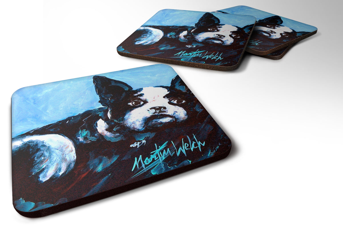 Boston Terrier Just Jake Foam Coaster MW1240FC - the-store.com