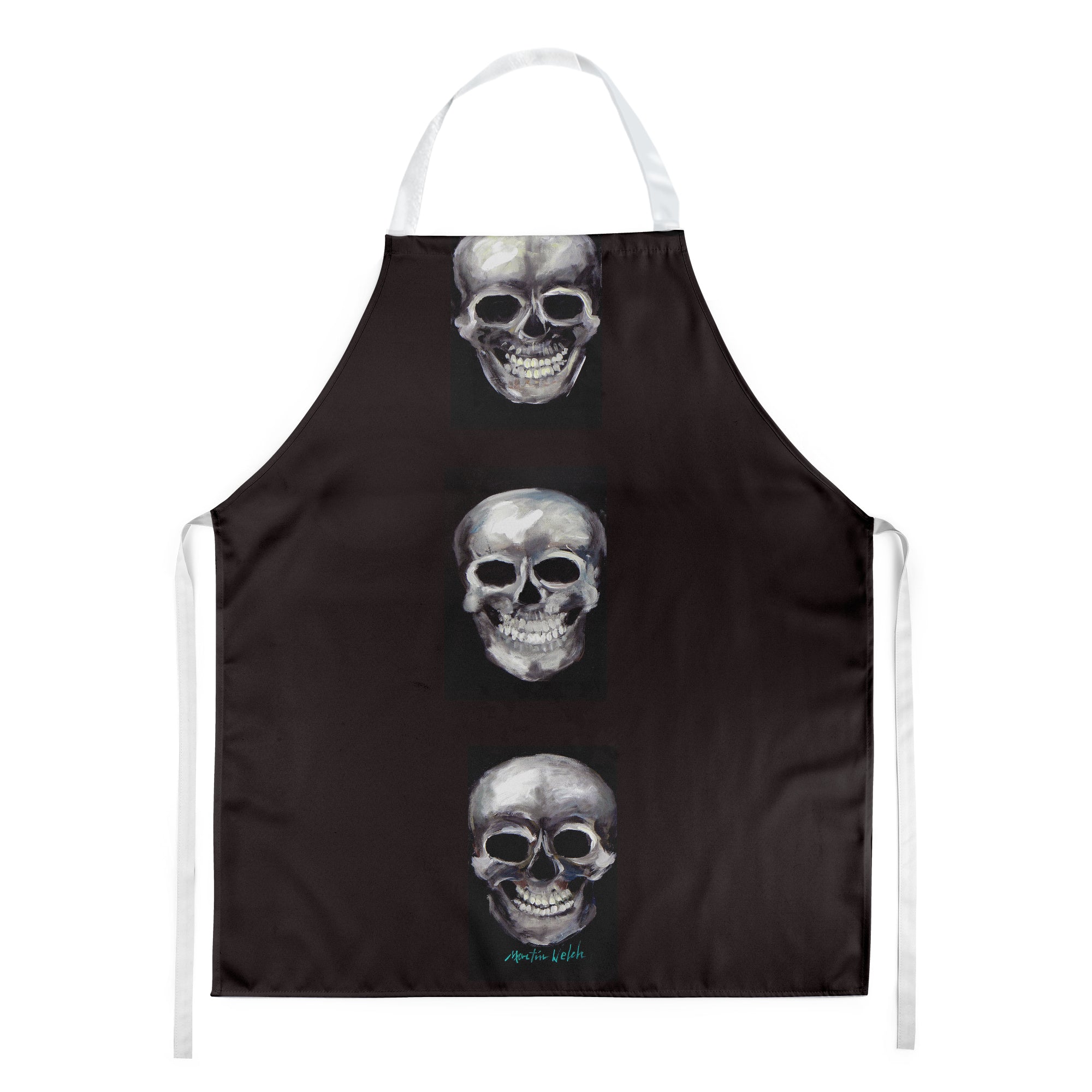 Say Cheese Skulls Apron MW1255APRON - the-store.com