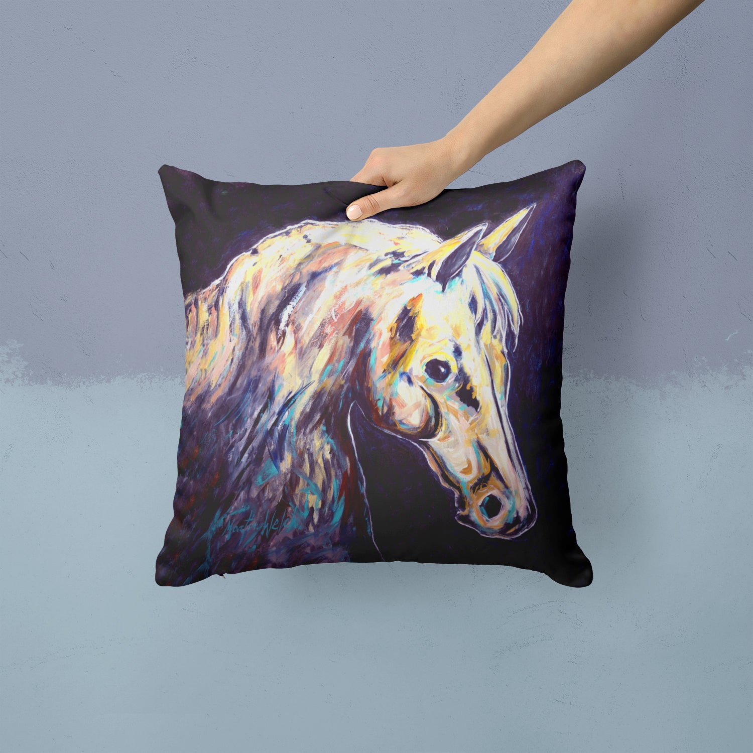 Knight Horse Fabric Decorative Pillow MW1333PW1414 - the-store.com