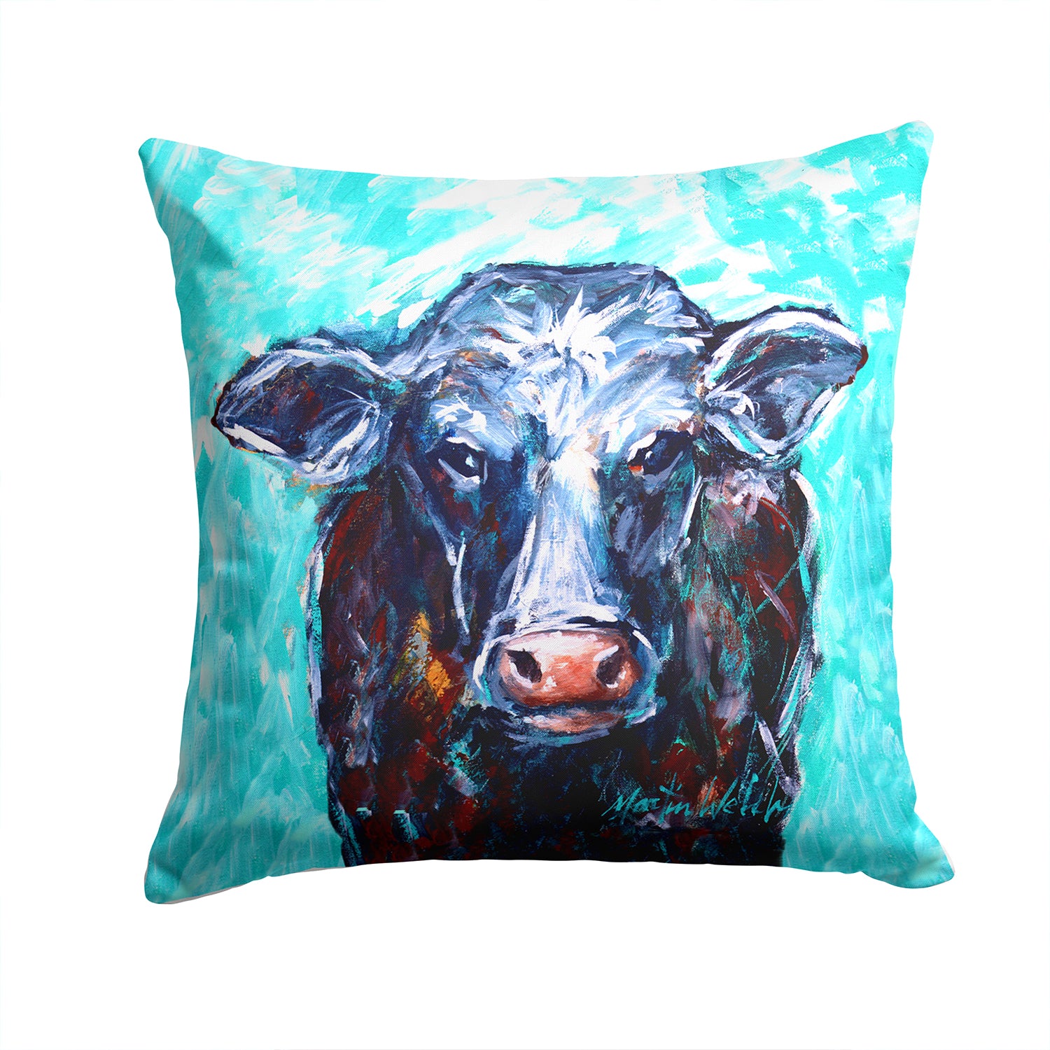 Moo Cow Fabric Decorative Pillow MW1340PW1414 - the-store.com