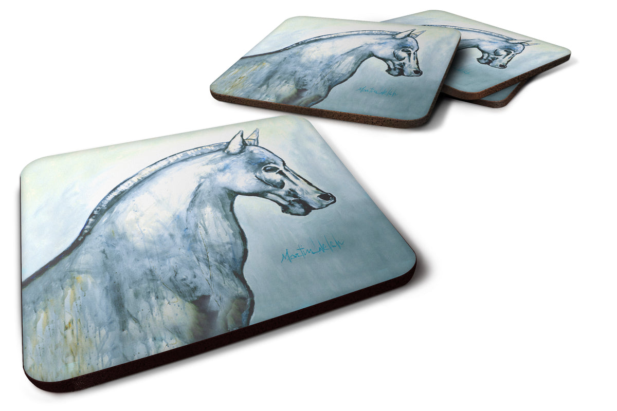 Noble Horse Foam Coaster Set of 4 MW1342FC - the-store.com