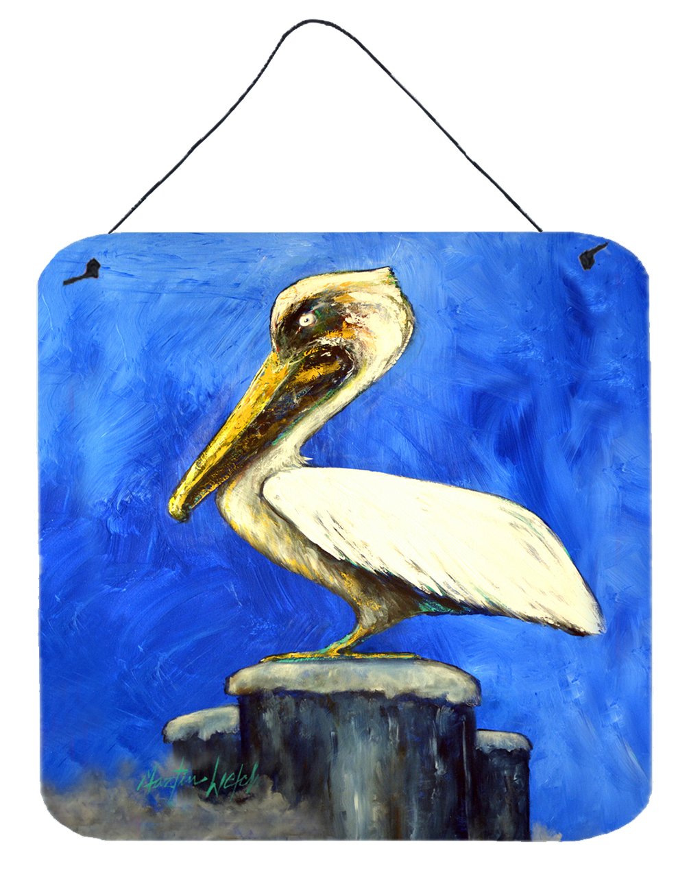 Pelican Texas Pete Wall or Door Hanging Prints MW1352DS66 by Caroline's Treasures