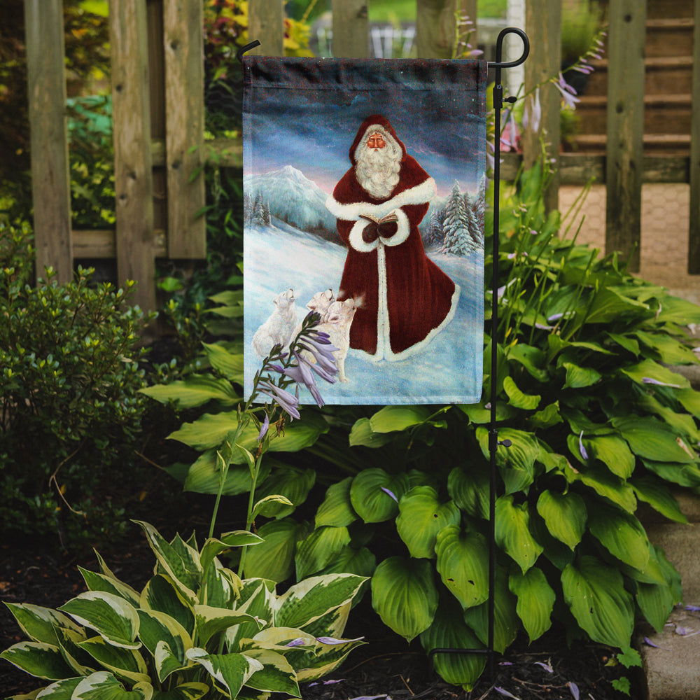 A Spirit of Harmony Santa Claus Flag Garden Size  the-store.com.