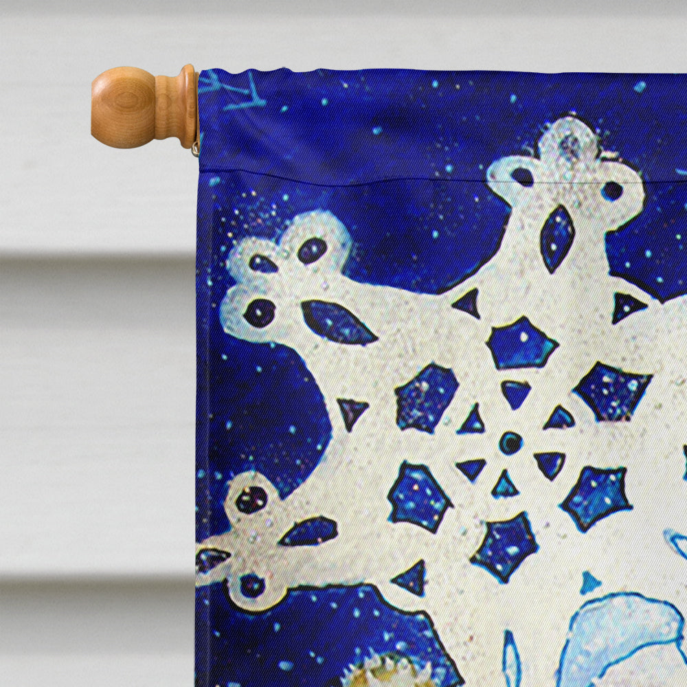 Snowflake Buddies Snowman Flag Canvas House Size PJC1018CHF  the-store.com.