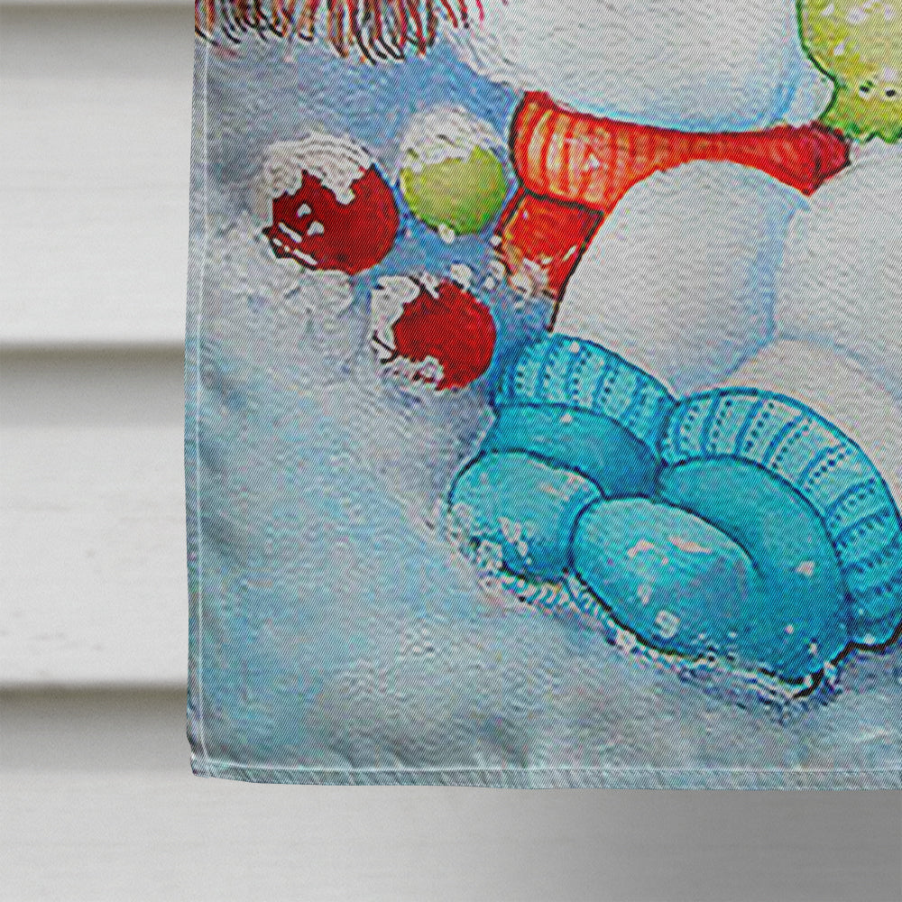 The Teens Celebrate Snowman Flag Canvas House Size PJC1021CHF  the-store.com.