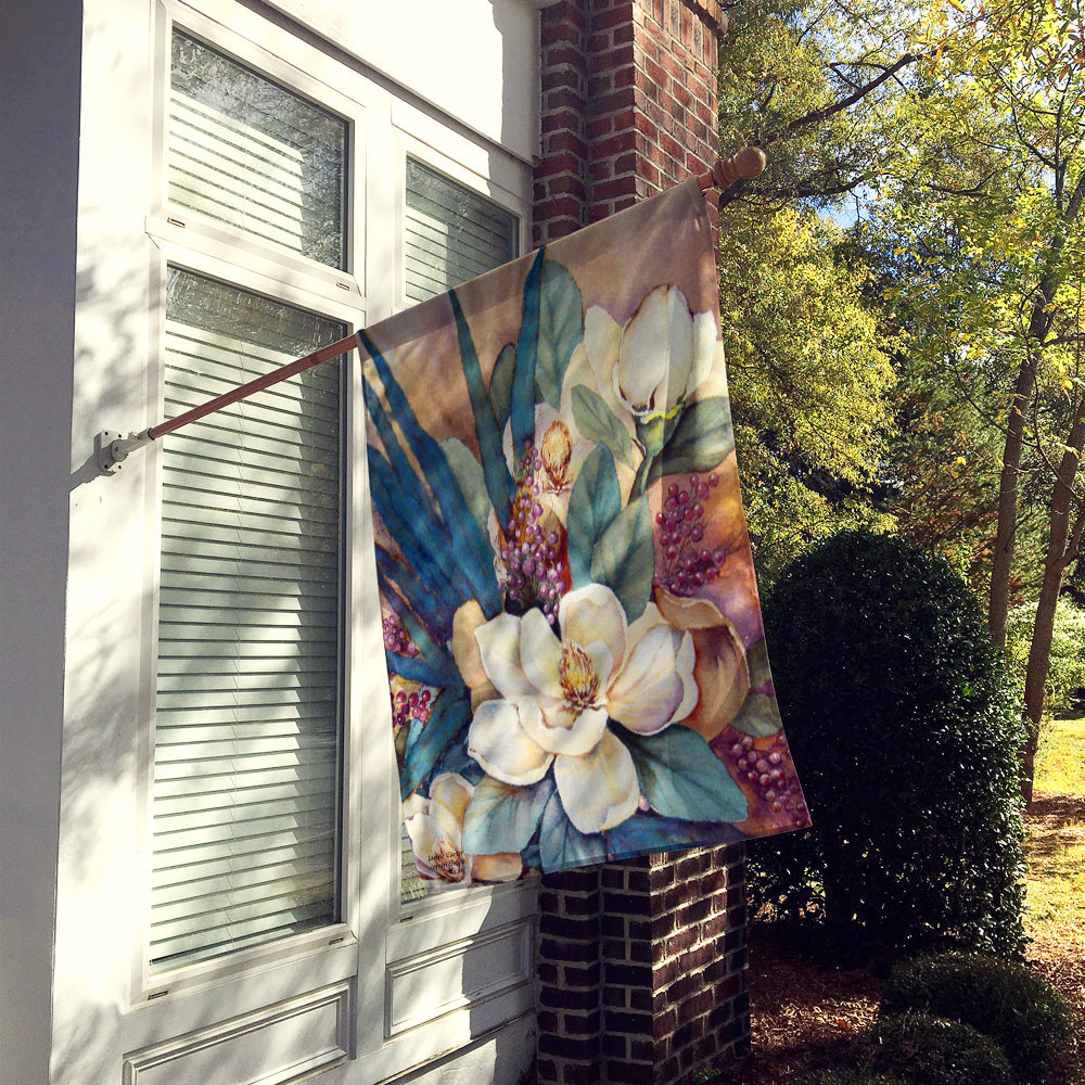 Southern Magnolias Flag Canvas House Size PJC1046CHF  the-store.com.