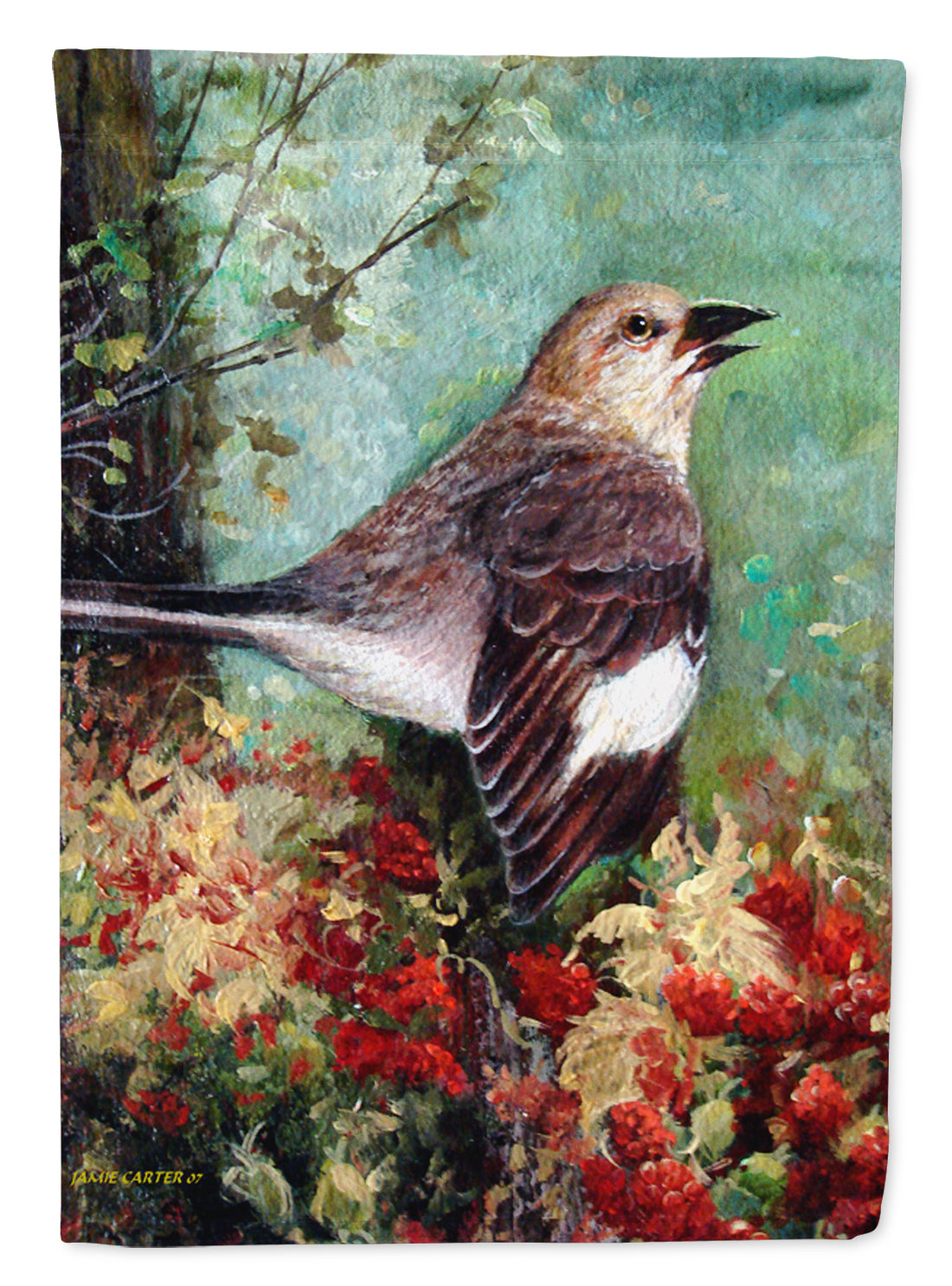 Mockingbird Flag Garden Size  the-store.com.