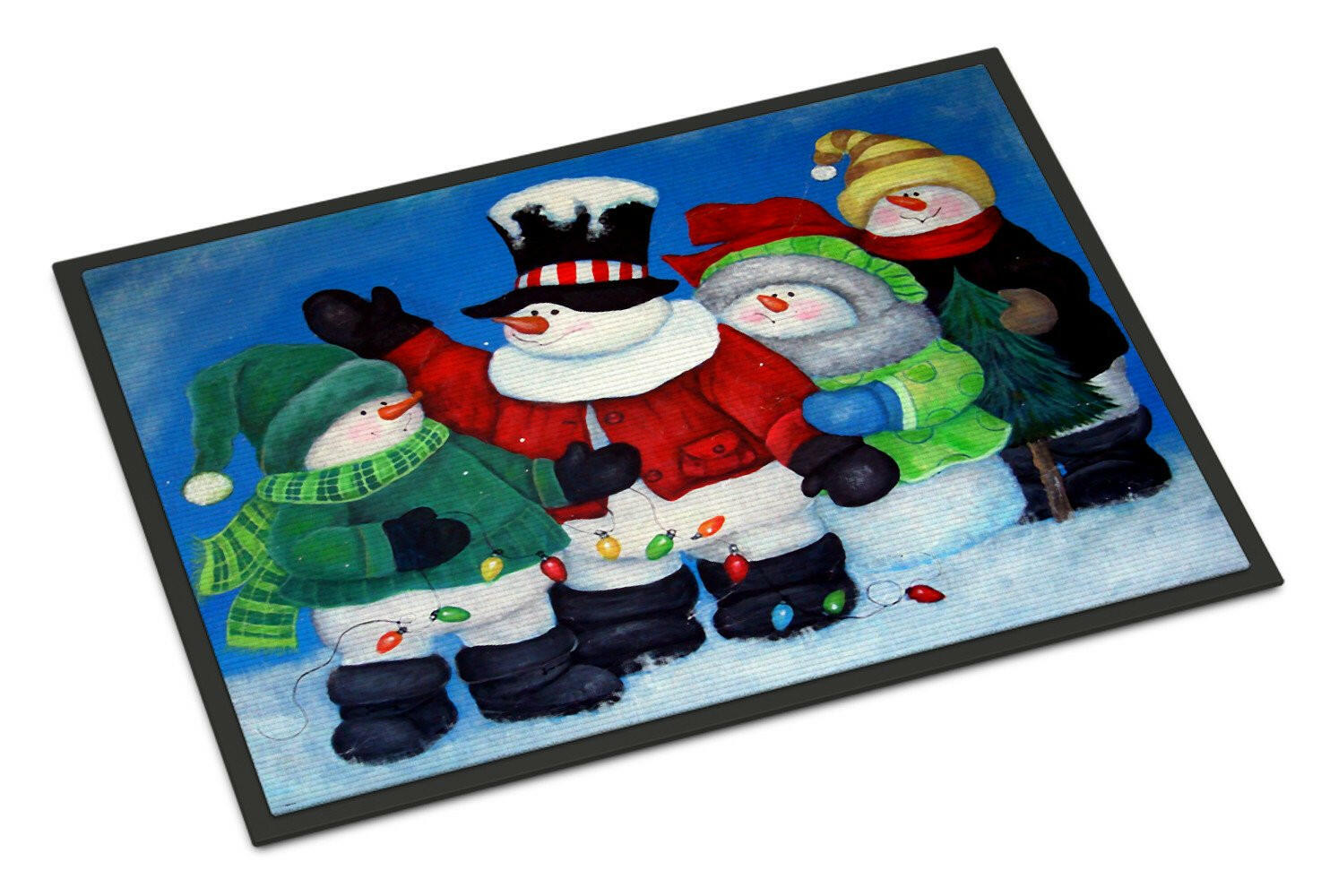 The Light Brigade Snowman Indoor or Outdoor Mat 24x36 PJC1087JMAT - the-store.com