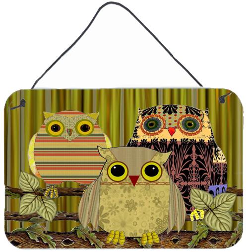 Fall Wisdom Owl Wall or Door Hanging Prints by Caroline&#39;s Treasures