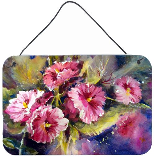 April Showers Bring Spring Flowers Wall or Door Hanging Prints PJC1106DS812 by Caroline's Treasures