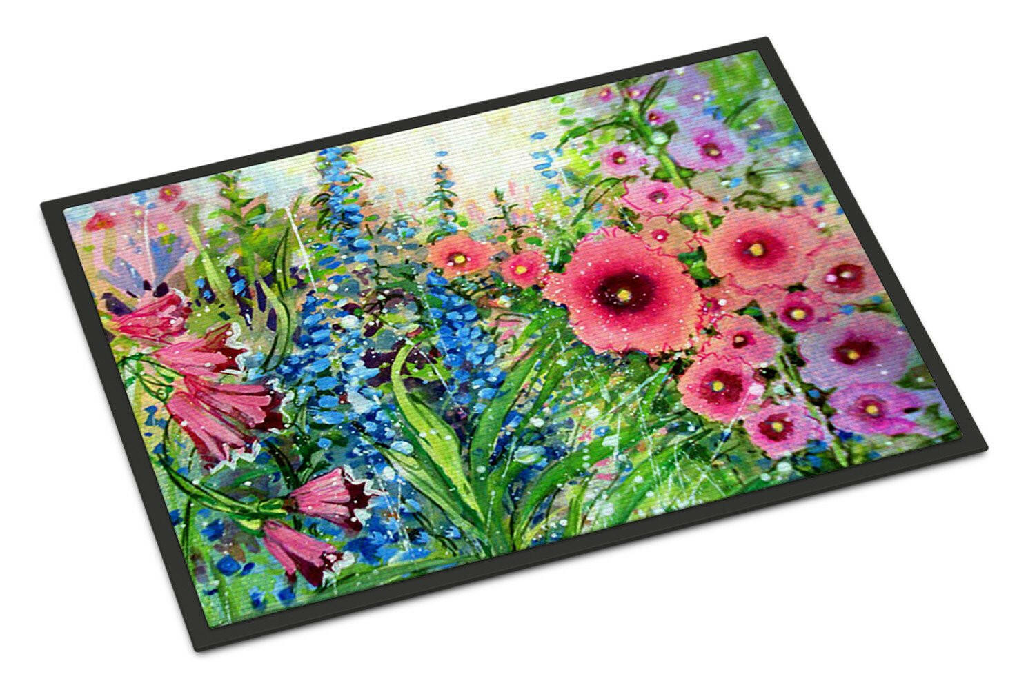 Easter Garden Springtime Flowers Indoor or Outdoor Mat 24x36 PJC1107JMAT - the-store.com