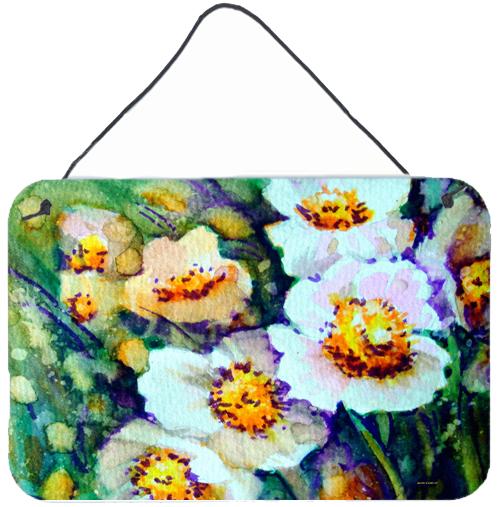 Raindrops on Poppies Wall or Door Hanging Prints by Caroline&#39;s Treasures