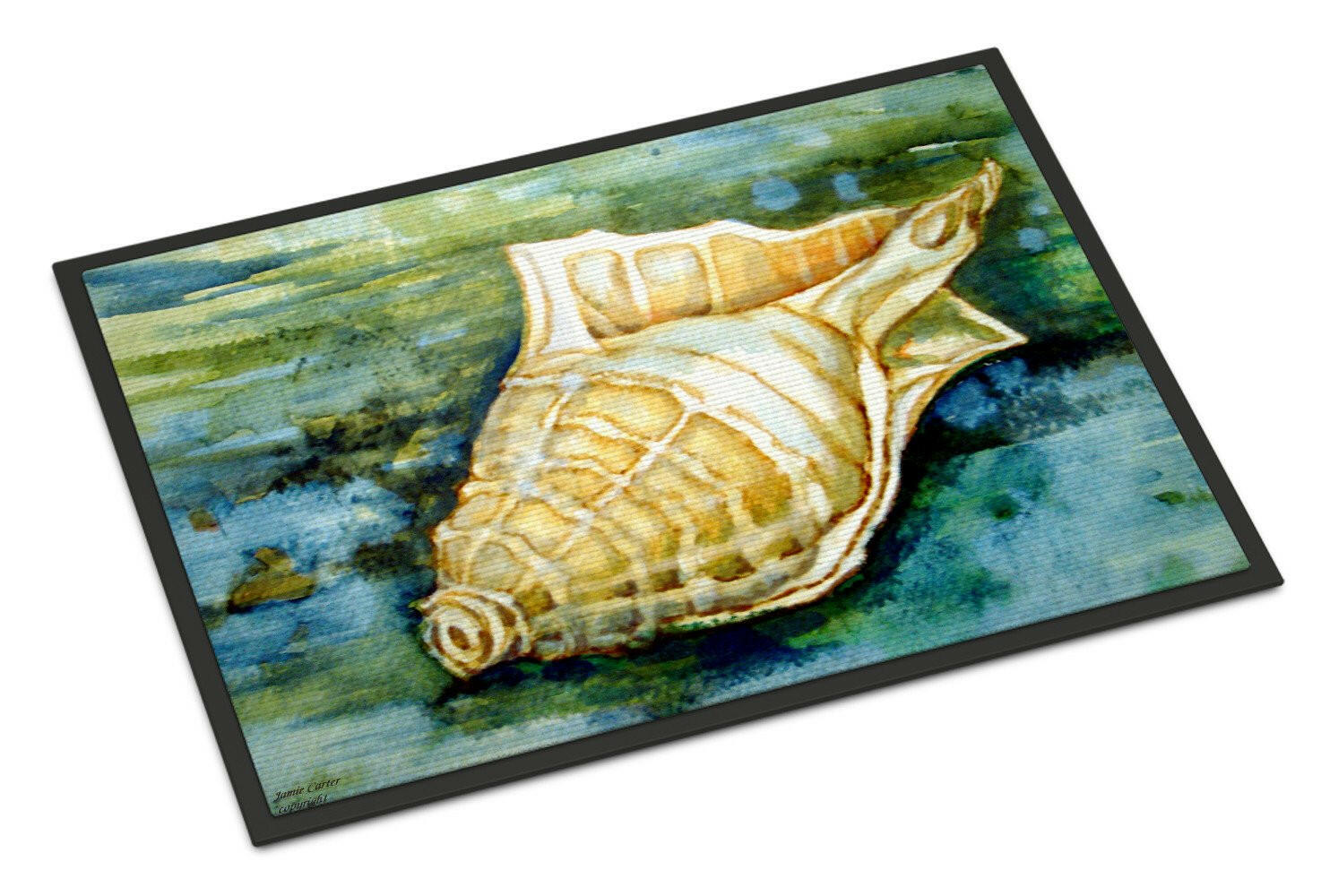 Seashells Inspire Me Indoor or Outdoor Mat 24x36 PJC1116JMAT - the-store.com